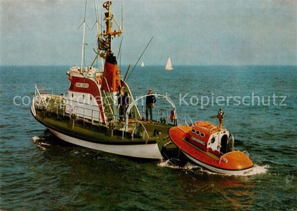 Motorboote Seenot-Rettungsboot Hans Loken Tochterb