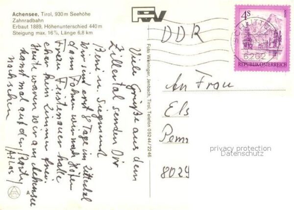 Zahnradbahn Achensee Motorschiff – Bild 2