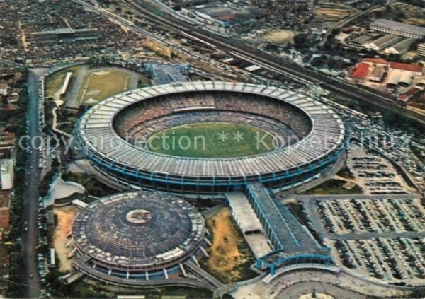 Stadion Maracana Rio de Janeiro Fliegeraufnahme