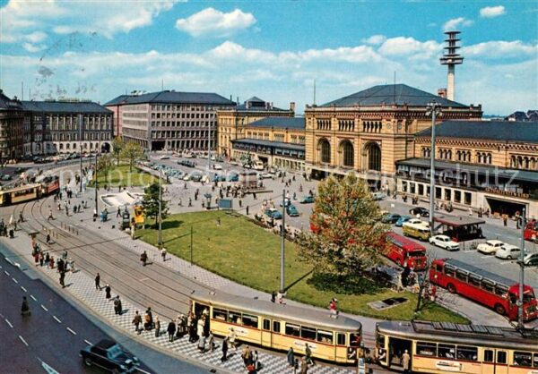 Strassenbahn Hannover Ernst-August-Platz Hauptbahnho