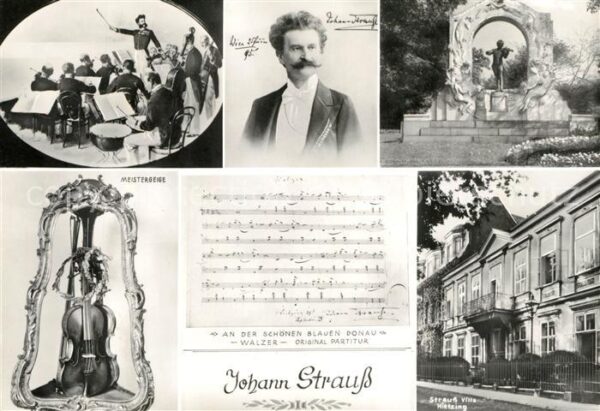 Strauss Johann Meistergeige Villa Hietzing