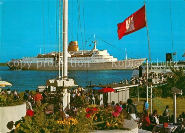 Schiffe Ships Navires Vista Fjord Willkommhöft Schulauer Fähr