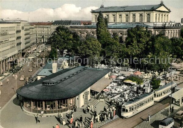 Strassenbahn Hannover Cafe am Kröpcke