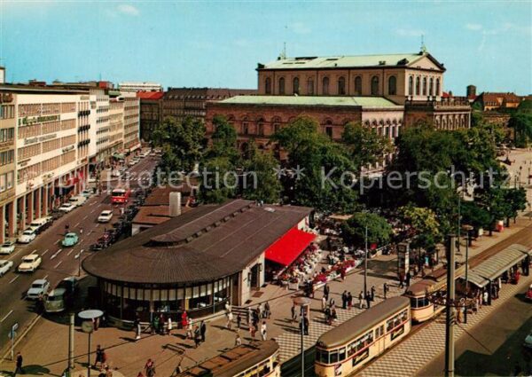 Strassenbahn Hannover Am Kröpcke Opernhaus