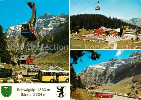 Seilbahn Säntis Schwägalp Postbus Restaurant