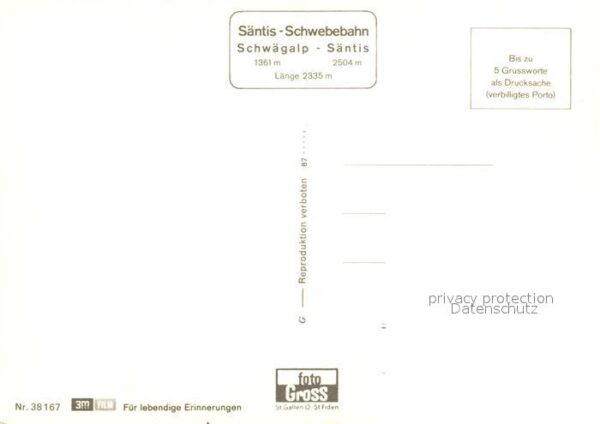 Seilbahn Säntis Schwägalp – Bild 2