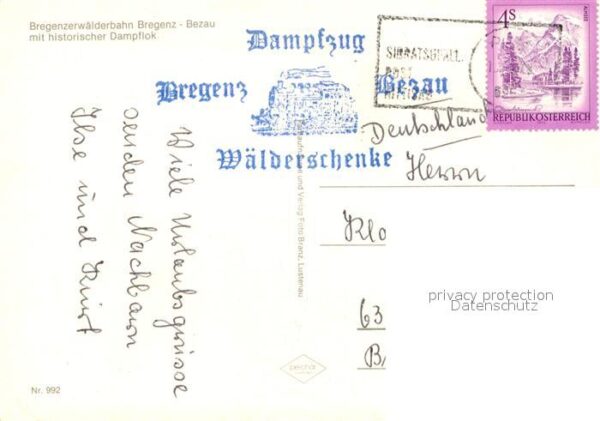Lokomotive Wälderbähnle Bregenzerwälderbahn – Bild 2