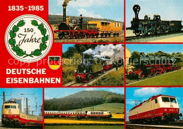 Eisenbahn 150 Jahre Deutsche Eisenbahnen