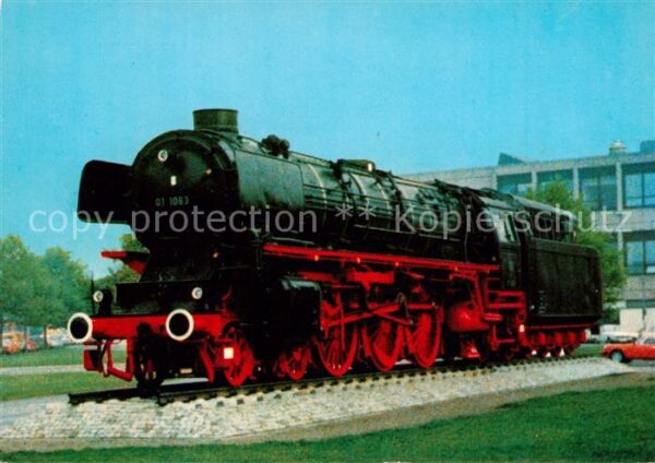 Lokomotive 01 1063 Hauptbahnhof Braunschweig