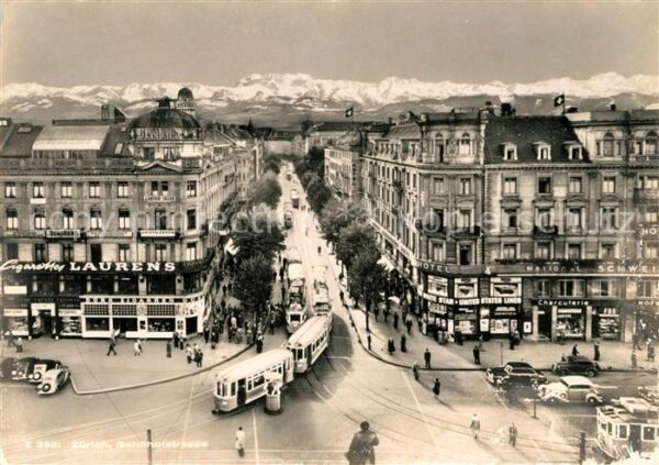 Strassenbahn Zürich Bahnhofstrasse