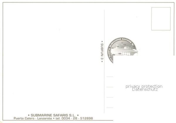 U-Boot Unterseeboot Submarine Sous-Marin Submarine Safaris S.L. Puerto Calero La – Bild 2