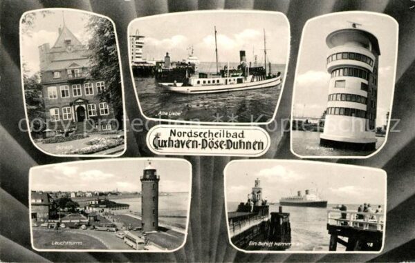Doese Cuxhaven Duhnen Radarturm Leuchtturm Al