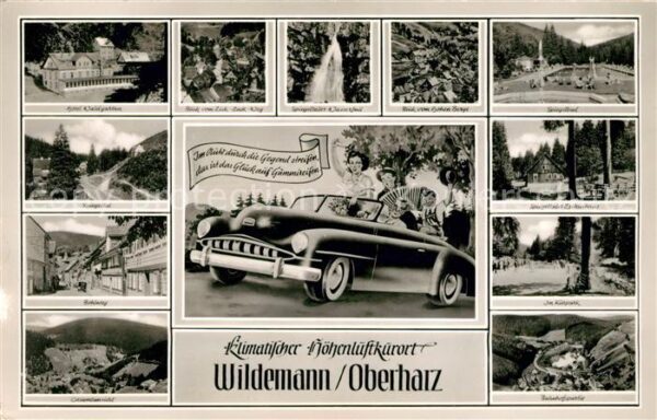 Wildemann Hotel Waldgarten Bohlweg Spiegeltaler W
