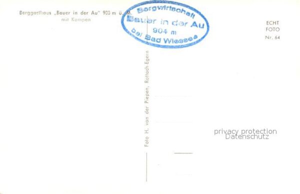 Bad Wiessee Berggasthaus Bauaer in der Au – Bild 2