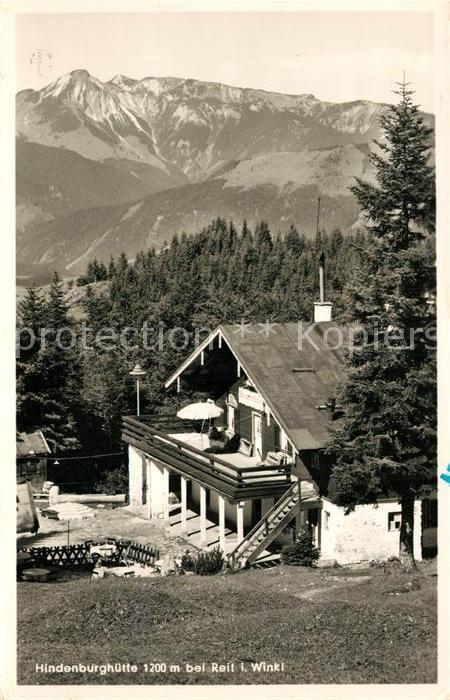 Reit Winkl Hindenburghütte