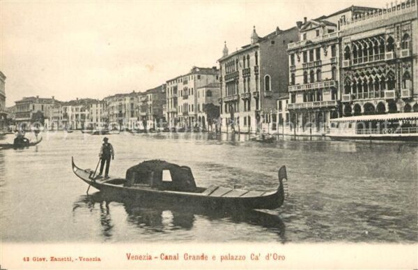 Venezia Venedig Canal Grande palazzo Ca d Oro