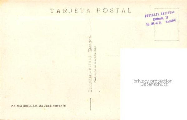 Madrid Spain Av. de Jose Antonio – Bild 2