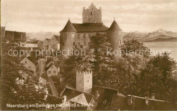 Meersburg Bodensee Schloss Säntis