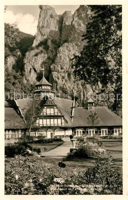 Bad Muenster Stein Ebernburg Bäderhaus Rheingrafenstein