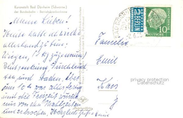 Bad Duerrheim Kuranstalt – Bild 2