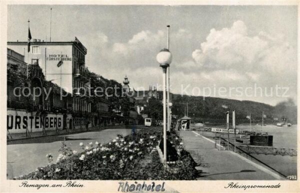 Remagen Rheinpromenade Hotel Fürstenberg