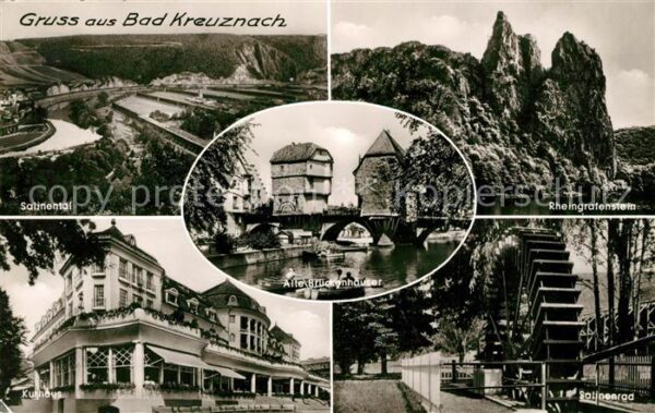 Bad Kreuznach Alte Brückenhäuser Rheingrafenstein Kur
