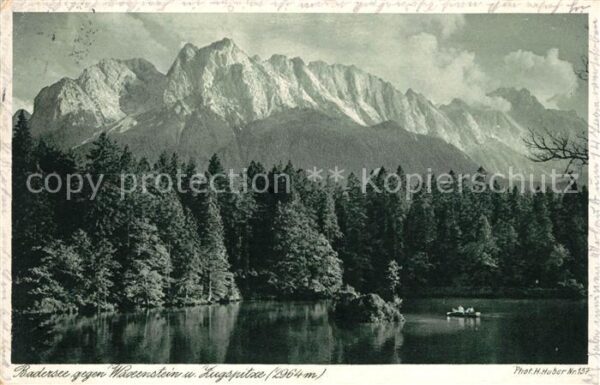Garmisch-Partenkirchen Badersee Waxenstein Zugspitze