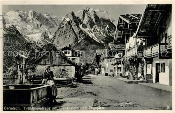 Garmisch-Partenkirchen Waxenstein Zugspitz