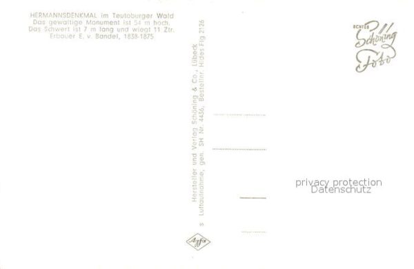 Hermannsdenkmal Fliegeraufnahme – Bild 2