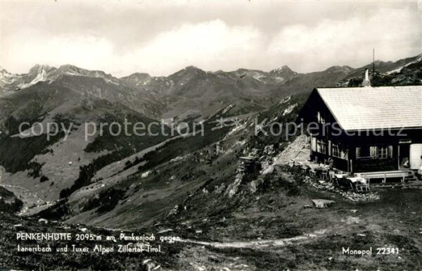 Penkenhuette Lanersbach Tuxer Alpen