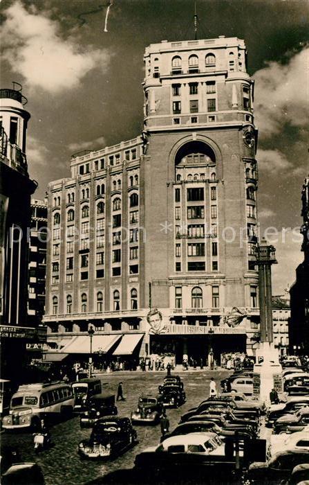 Madrid Spain Plaza del Callao Palacio Prensa