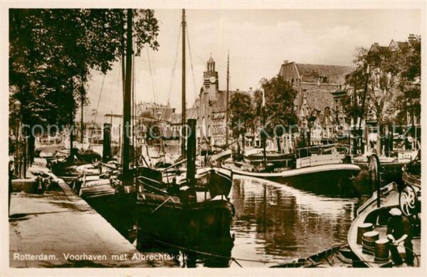 Rotterdam Voorhaven Albrechtskolk
