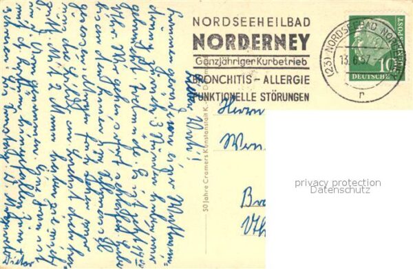 Norderney Nordseebad Weststrand – Bild 2