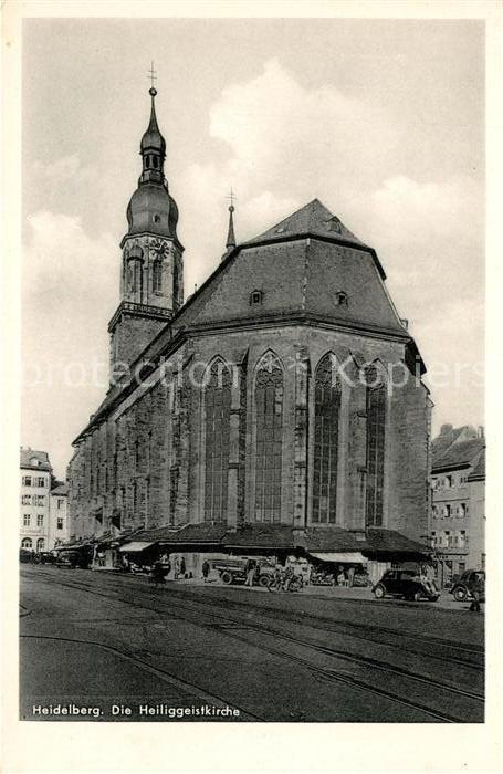 Heidelberg Neckar Heiliggeistkirche