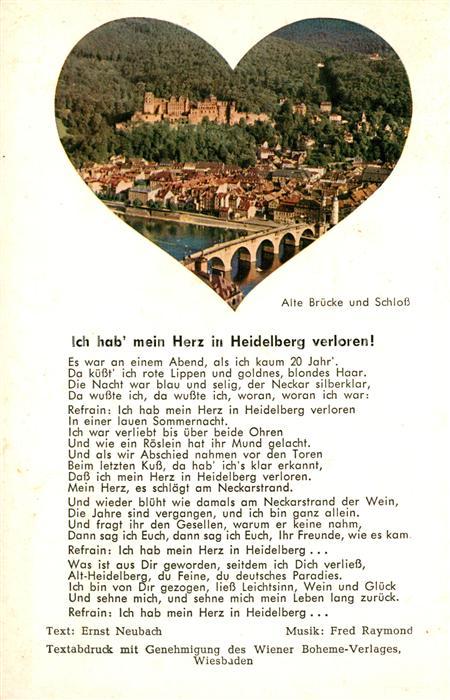 Heidelberg Neckar Brücke Schloss