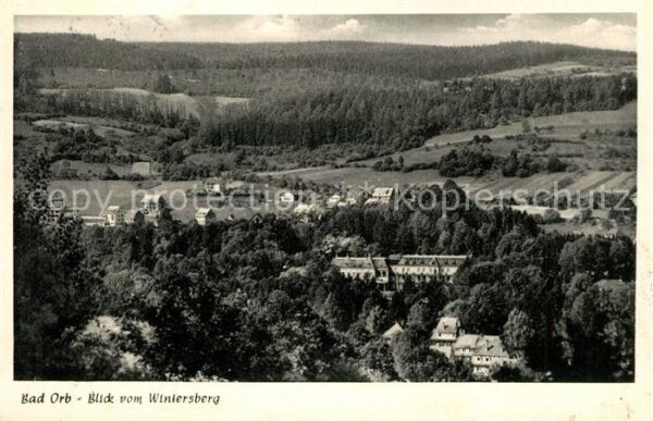 Bad Orb Blick vom Wintersberg