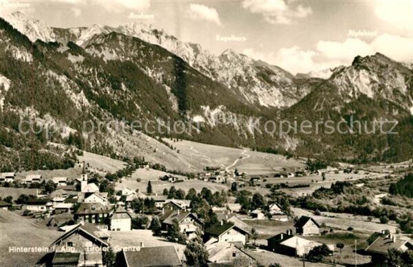 Hinterstein Bad Hindelang Geishorn Rauhorn Kugelhorn