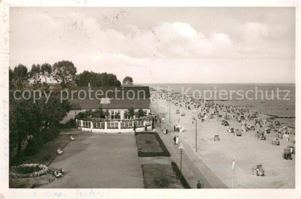 Groemitz Ostseebad Strandhalle Strand