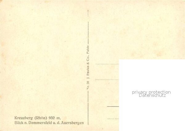 Kreuzberg Rhoen Dammersfeld Auersbergen – Bild 2