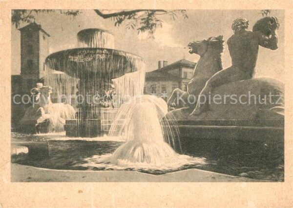 Muenchen Wittelsbacher Brunnen