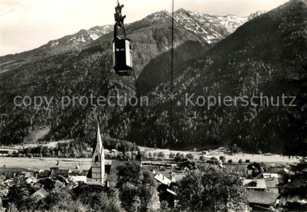 Obervellach Kaernten Luftseilbahn