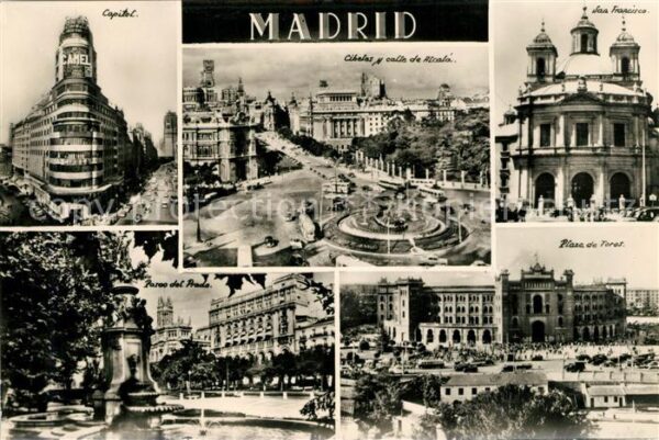 Madrid Spain Plaza de Tores San Francisco Capitol