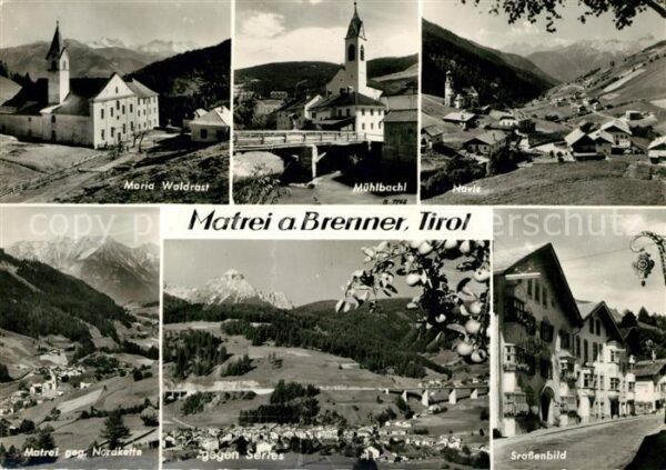 Matrei Brenner Maria Waldrast Mühlbachl Serles