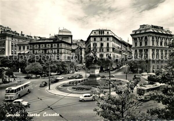 Genova Genua Liguria Piazza Corvetto