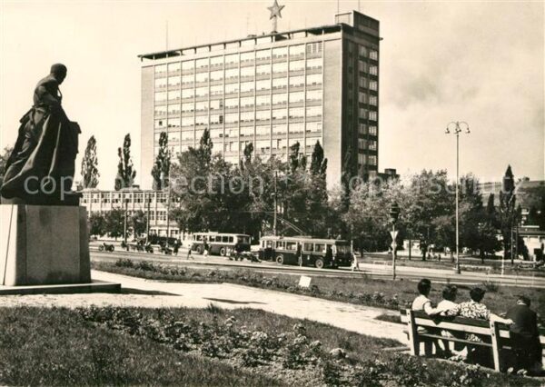 Gottwaldov Tschechien Namesti Prace
