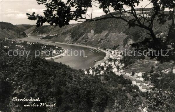 Brodenbach Landschaftspanorama Moseltal