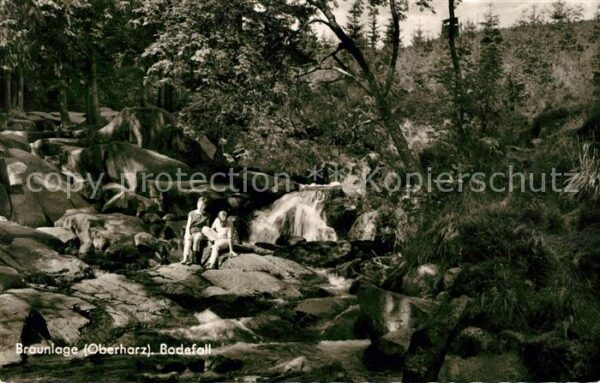 Braunlage Bodefall Wasserfall