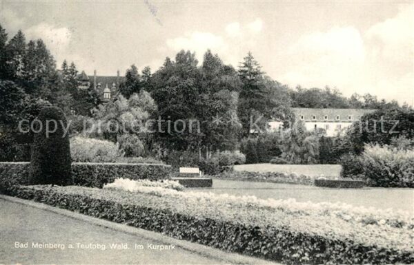 Bad Meinberg Kurpark Kurort Teutoburger Wald