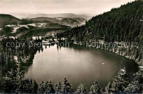 Mummelsee Landschaftspanorama Berghotel Schwarzwa