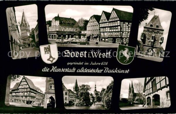 Soest Arnsberg Hansestadt altdeutscher Baukunst Fachwe
